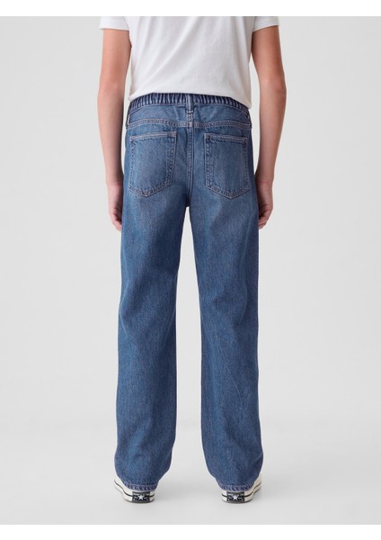 Erkek Çocuk Mavi Original Straight Pull-On Jean Pantolon fırsatları