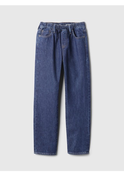 Erkek Çocuk Siyah Original Straight Pull-On Jean Pantolon fiyatları