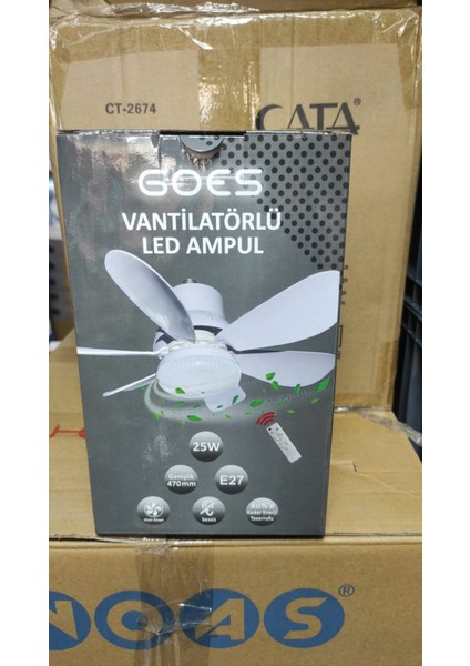 Vantilatör LED Ampül