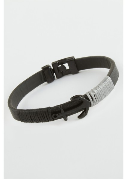 Çapa Kaliteli Suni Deri Bileklik