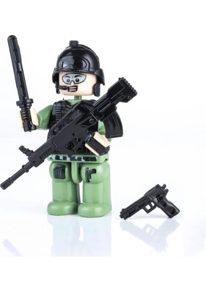 Özel Kuvvetler Mini Asker Figür Seti 8 cm Minifigür