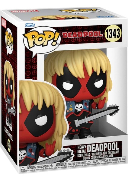 Pop! Marvel Deadpool Metal Band