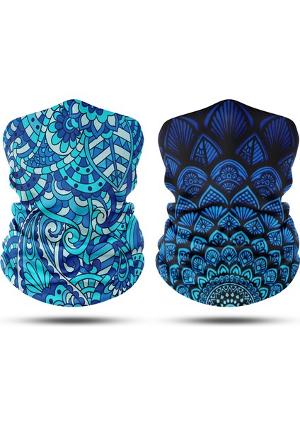 2'li Set Bandana Erkek Bandana Kadın Bandana Motosiklet Bandana Boyunluk Balaklava Outdoor Maske fiyatları
