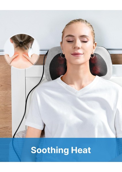 Masaj Yastığı, Boyun, Omuzlar ve Sırt Için Derin Masajlı Shiatsu Servikal Masaj Yastığı modelleri