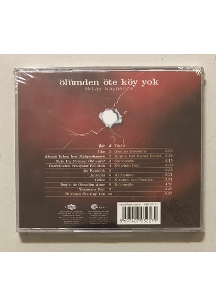 Oktay Kaynarca Ölümden Öte Köy Yok CD (Orjnal Dönem Baskı Cd)