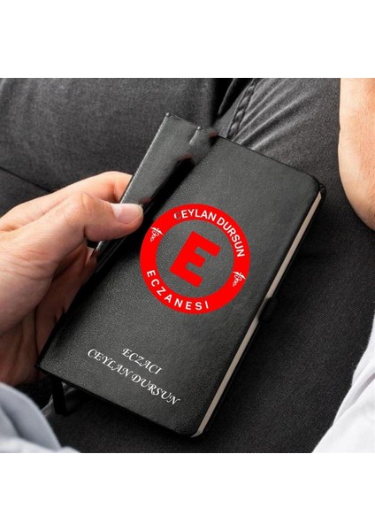 Eczacıya Özel Tasarımlı Hediye Deri Not Defteri fiyatları