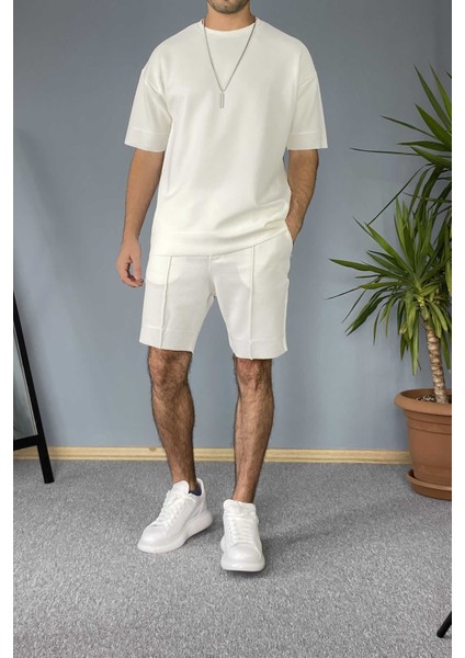Oversize Şort T-Shirt Takım