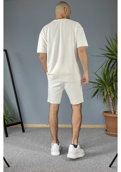 Oversize Şort T-Shirt Takım