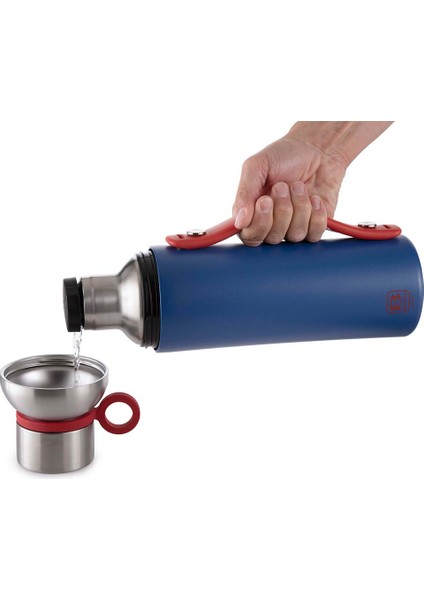 Termo Taşıma Kulplu Paslanmaz Çelik Termos 1500ML