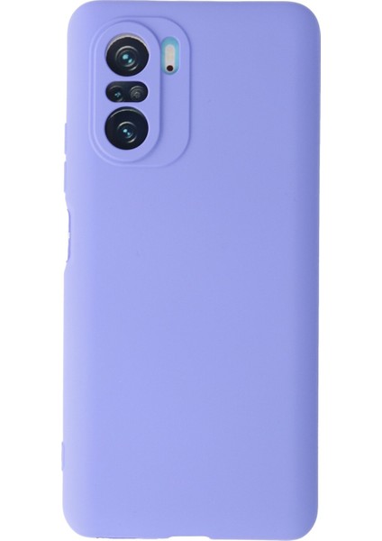 Xiaomi Poco F3 Kılıf Premium Rubber Silikon - Lila 13