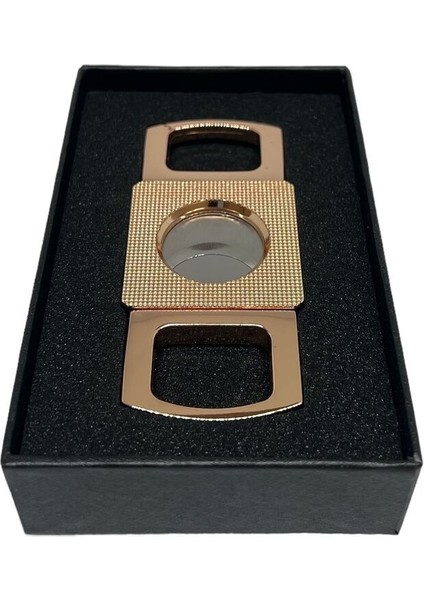 Metal Premium Paslanmaz 54 Ring Çelik Puro Makası Kesicisi
