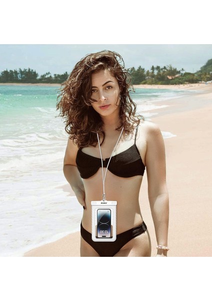 Mavi Renkli Yüksek Kaliteli Su Geçirmez Tüm Telefonlara Uyumlu Sulaltı Kılıfı modelleri