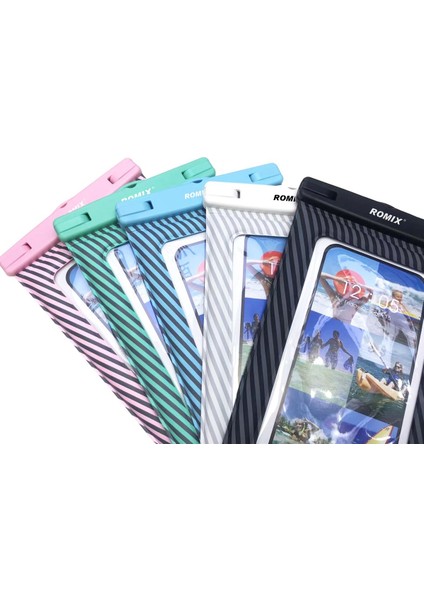 Mavi Renkli Yüksek Kaliteli Su Geçirmez Tüm Telefonlara Uyumlu Sulaltı Kılıfı fırsatları