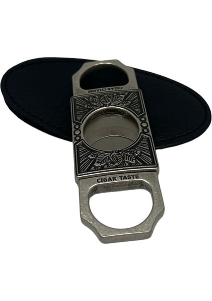 Metal Premium Paslanmaz 54 Ring Çelik Puro Makası Kesicisi