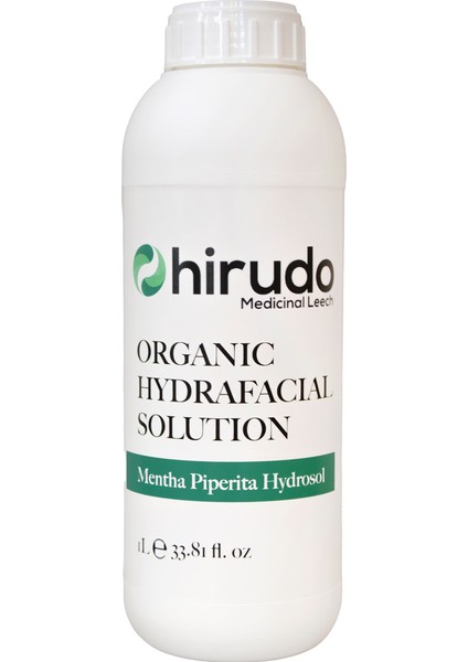 Hirudo Organik Hydrafacial Solüsyon Nane Hydrosol
