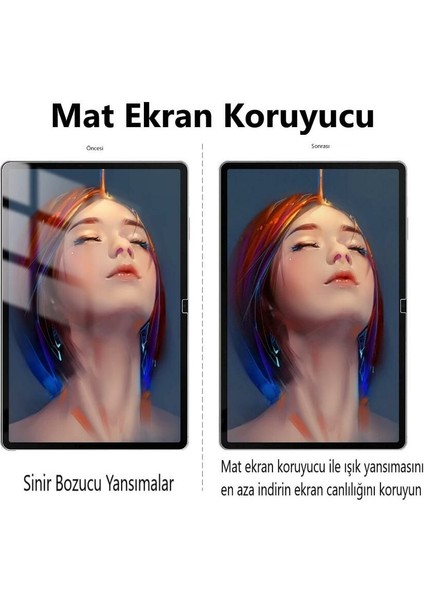 Huawei Matepad Se 11" Mat Ekran Koruyucu Şeffaf