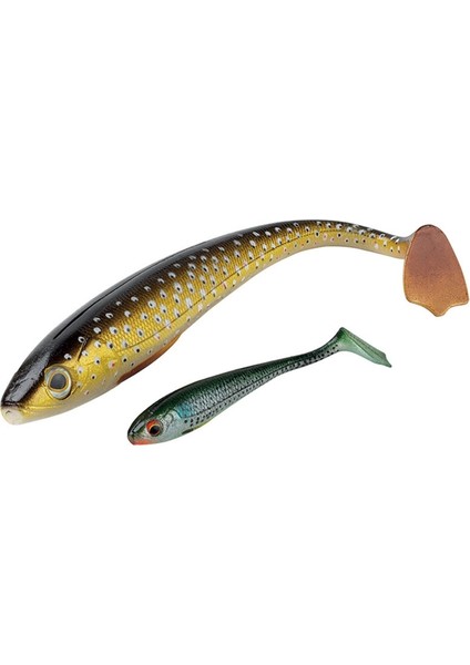 Duckfin Shad Combo Mix 13CM Silikon Yem