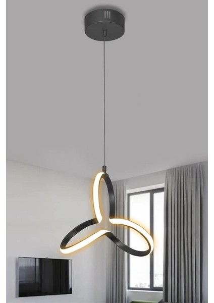 Avize – Venta Led Model – Siyah Kasa - Beyaz Işık fırsatları