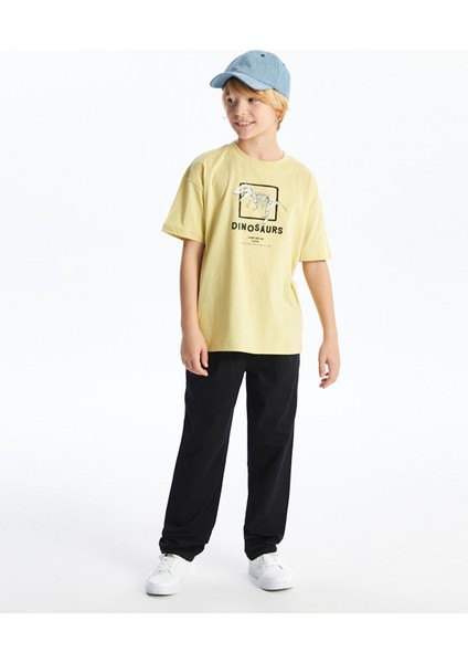 Lcw Kids Beli Lastikli Keten Karışımlı Erkek Çocuk Pantolon