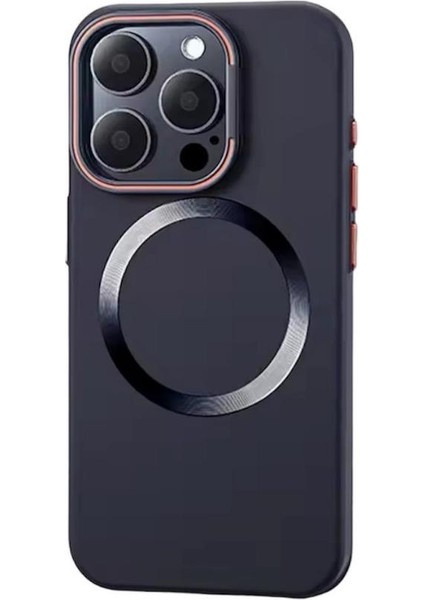 iPhone 15 Pro Max Kılıf Matte Magsafe Pc Pth Kapak