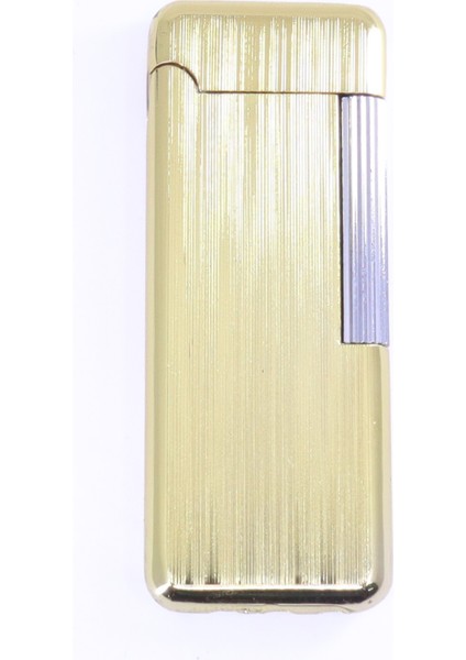 Gold Brushed Metal Soft Flame Çakmak