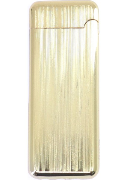 Gold Brushed Metal Soft Flame Çakmak