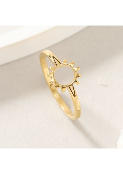 Çelik Gold Güneş Model Bayan Yüzük EV35SR fiyatları