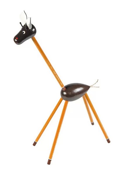 Koh-I-Noor Zürafa 5li Kalem Kahverengi