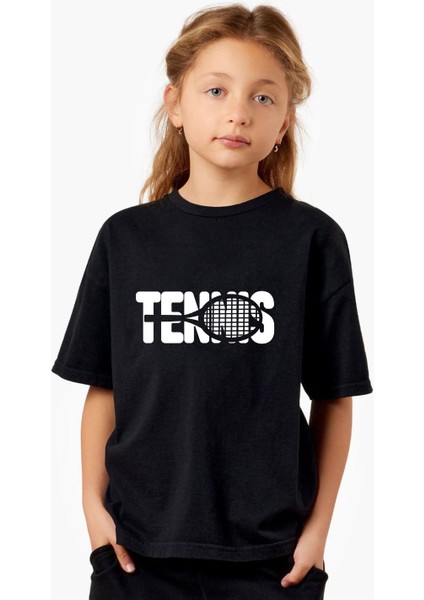 Tenis Tişört - Tenis Yazısı Ve Tenis Raketi Tasarımlı Tişört - Tenis Severler Için Tasarlanmış Tişört - Tenis Hocası Tişörtü fırsatları