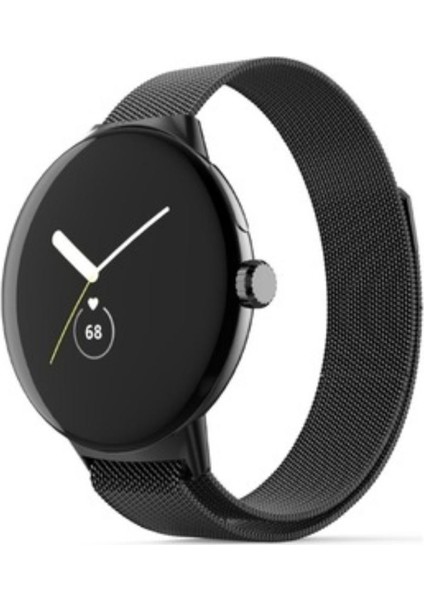 Google Pixel Watch Için Milanese Paslanmaz Çelik Metal Saat Kordonu