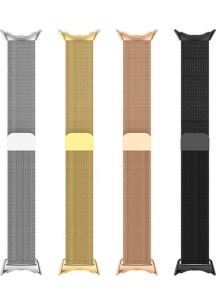 Google Pixel Watch Için Milanese Paslanmaz Çelik Metal Saat Kordonu indirimleri