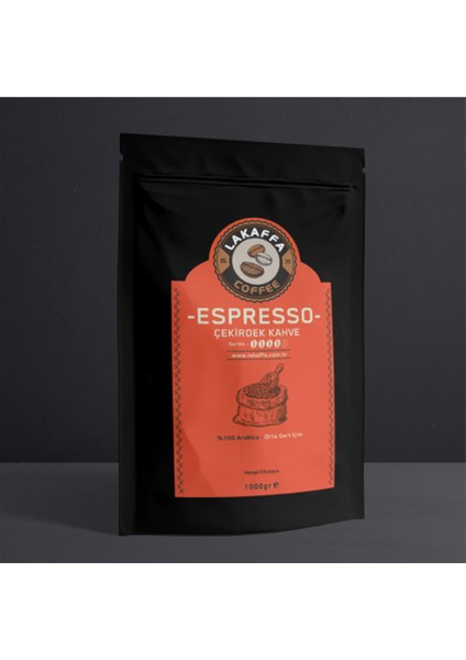 Espresso Çekirdek Kahve