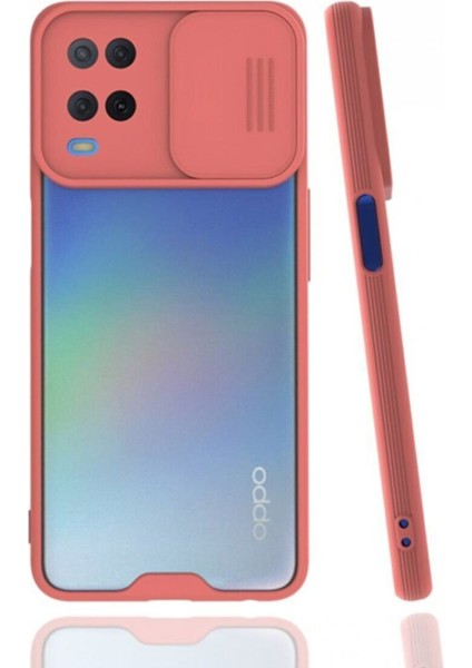 Realme 8 Kılıf Platin Kamera Koruma Silikon - Pembe 13