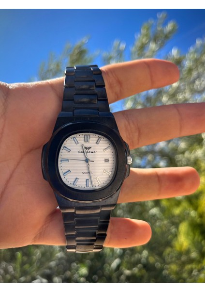Patek Philippe Model Çelik Lüks Kordon Erkek Kol Saati