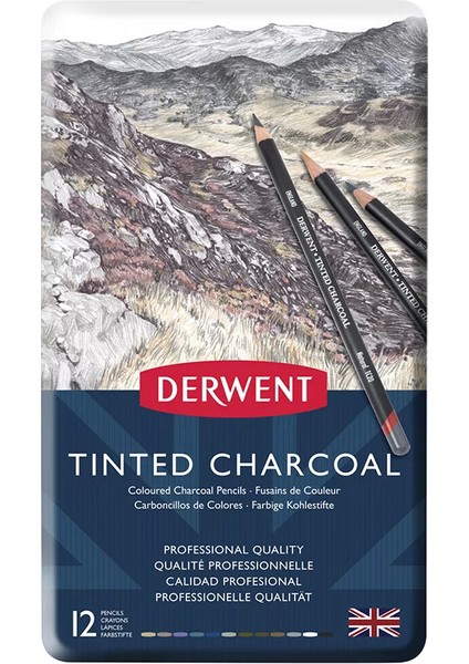 Tinted Charcoal Sulandırılabilen Renkli Füzen Kalem 12LI Set fiyatları