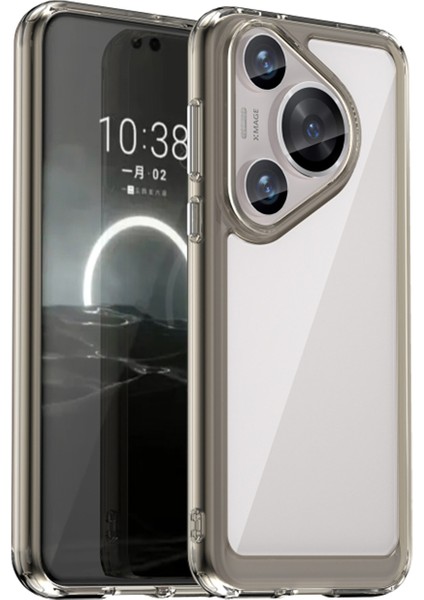 Huawei Pura 70 Pro Shield Serisi Darbeye Dayanıklı Yarı Esnek Plastik Tpu Kılıf - AL8100