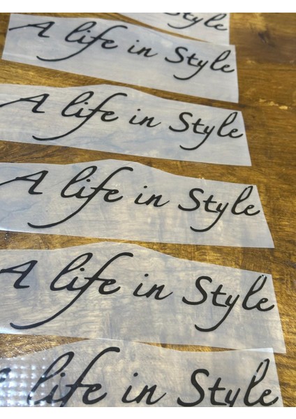 6 Adet Ütü Ile Yapışan Yazılı Tişört Transfer Baskı Arma 20X5 cm fiyatları