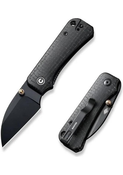 Baby Banter Wharncliffe Micarta All Black Çakı