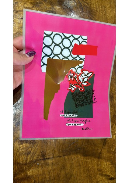 Ççekli Tasarım Ütü Ile Yapışan Transfer Baskı Kumaş Baskı Arma 25X19 cm