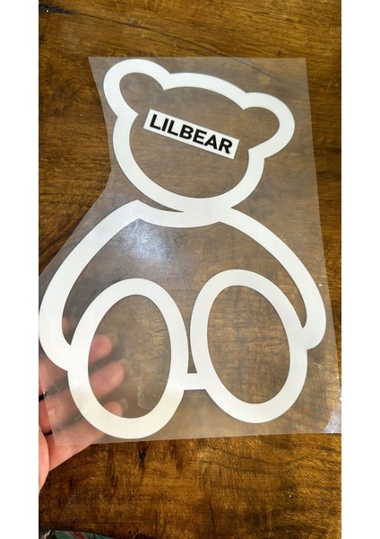 30X21 cm Ütü Ile Yapışan Beyaz Ayı Arma Transfer Baskı Tişört Baskı fiyatları