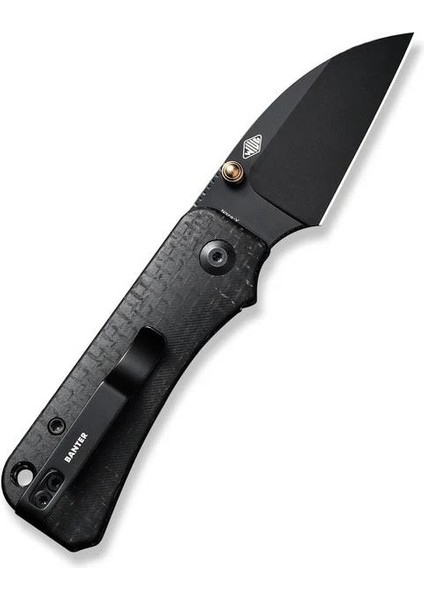 Baby Banter Wharncliffe Micarta All Black Çakı