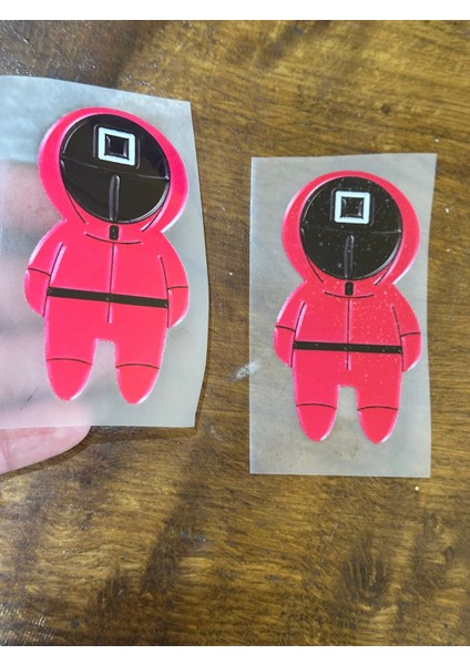 2 Adet Ütü Ile Yapışan Astronot Arma Dikiş Transfer Baskı 8x4 cm