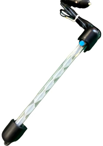 12V Oto Iç Tavan Lambası ve Araç Altı Mavi LED Lamba Dışı Korumalı Vidalı Çakmaklık Uçlu 23CM