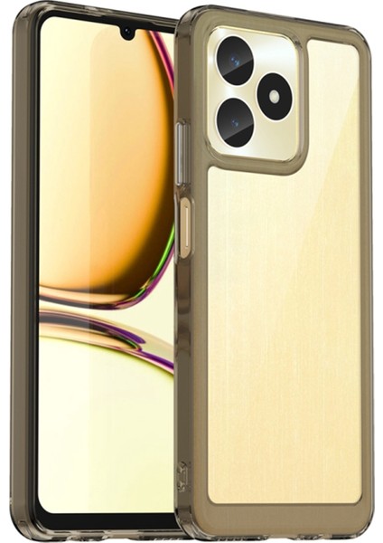 Realme Note 50 / Realme C53 4g Shield Serisi Darbeye Dayanıklı Yarı Esnek Plastik Tpu Kılıf - AL8100