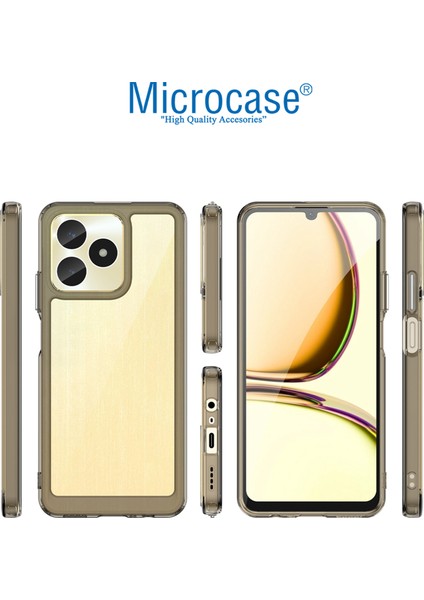Realme Note 50 / Realme C53 4g Shield Serisi Darbeye Dayanıklı Yarı Esnek Plastik Tpu Kılıf - AL8100 fiyatları