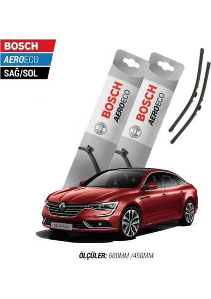 Renault Talisman 2017 Model Bosch Aeroeco Muz Silecek Takımı