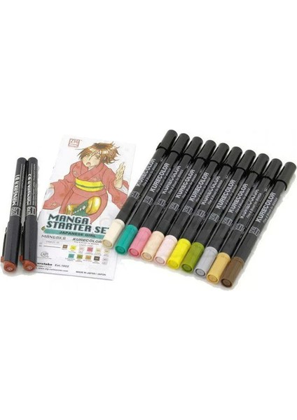 Manga Kalem Seti-Starter Set Japanese Girl