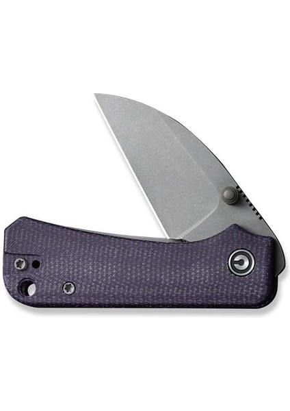 Baby Banter Wharncliffe Micarta Purple Çakı