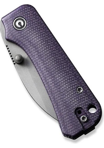 Baby Banter Wharncliffe Micarta Purple Çakı