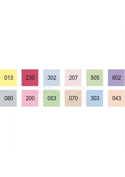 Art & Graphic Twin Rb+F Çift Uçlu Çizim Kalemi 12LI Set TUT-95/12VPA fiyatları